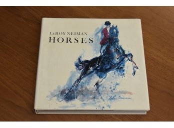Signed Leroy Neiman Coffee Table Book