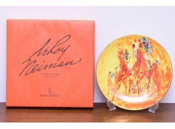 'Winning Colors' Leroy Neiman Display Plate