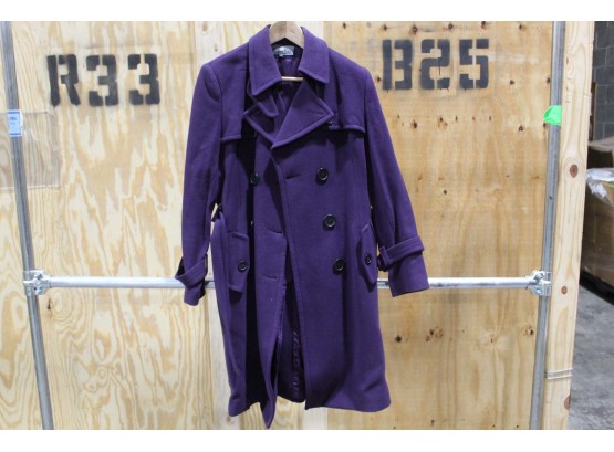 Ete Comme Hiver Purple Coat Size 4