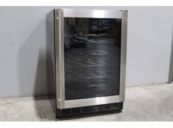 Magic Chef Stainless Steel Wine/Beverage Cooler (Tested Working) 34H X 23W X 23D