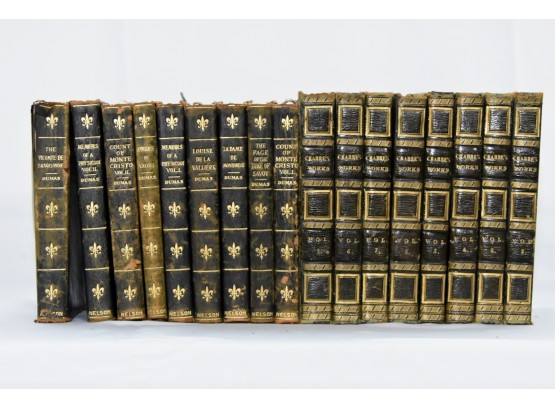 Dumas And Crabbe's Works Antique Books
