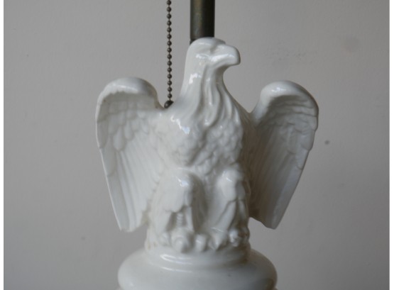 White Eagle Themed Lamp