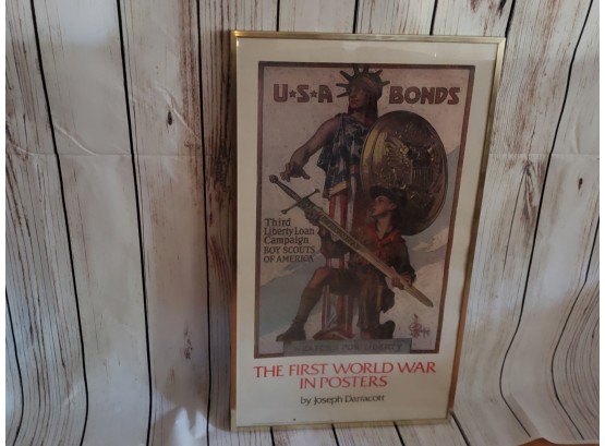 Usa Bonds Vintage Advertisement 20 X 33