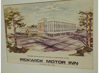 Pickwick Motor Inn Architectural Drawing