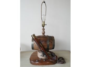 1876 Pirate Themed Lamp