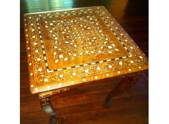 Antique Side Table - 18' X 18' X 17'
