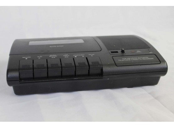 RadioShack TCR-200 Voice Activated Telephone Cassette Recorder