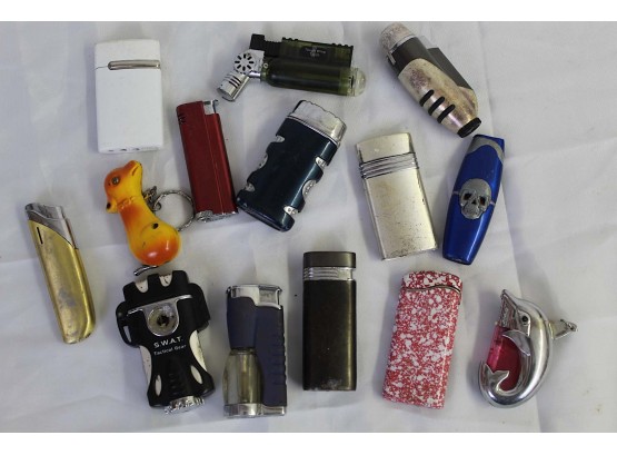 Collection Of Lighters