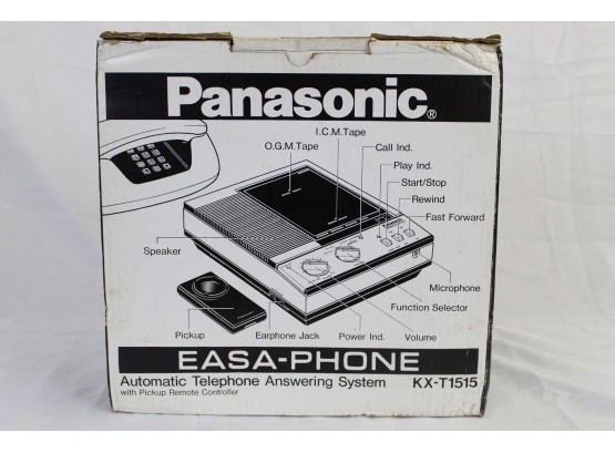 Panasonic EASA-Phone Automatic Telephone Answering System (New In Box)