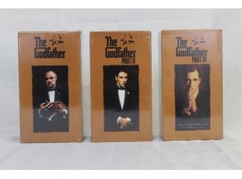 The Godfather Trilogy Unopened VHS Set