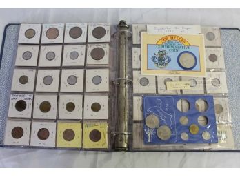 Large Collection Of Seychelles, Sharjah, Sierra Leone Coins