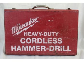 Milwaukee Heavy Duty Cordless Hammer Drill & Case