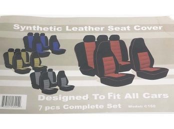 Red/Black Car Seat Covers (View Photos)