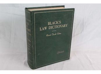 1968 Black's Law Dictionary