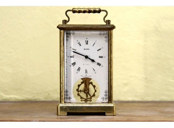 Boluva 8 Day Brass Mantle Clock