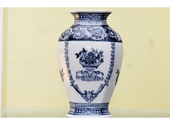 Blue And White Bombay Urn