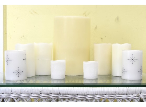 Collection Of Flameless Candles