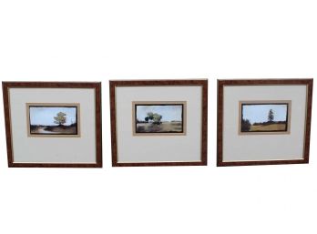 Trio Of Landscape Framed Prints 14x 12