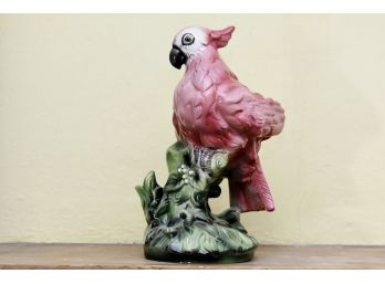 Ceramic Parrot Figurine
