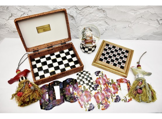 Mackenzie Childs NYC Accessories Including Switch Plates