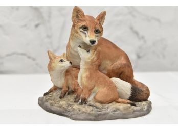 Boehm Fox And Cubs
