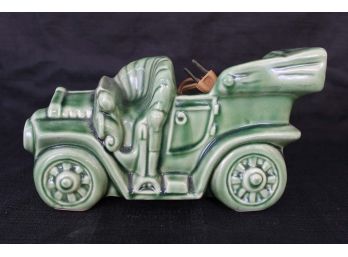 Vintage Lighted Ceramic Car (Untested)
