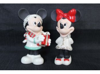Lenox Mickey & Minnie Salt & Pepper Shakers