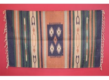 Navajo Style Rug #2 Made In India 60 X 37