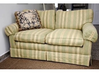 Calico Corners Love Seat 62 X 37 X 35 (Must Bring Help To Remove)