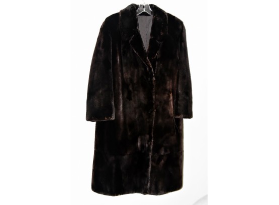 Authentic Alaskan Seal Fur Woman's Size Medium Coat