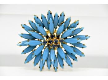 Amazing Turquoise Brooch (lot 31)