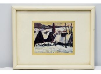 Paul Gaugugn French Impressionism Framed Print 13 X 10