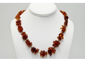 Antique Polished Russian Amber Necklace (lot 12)
