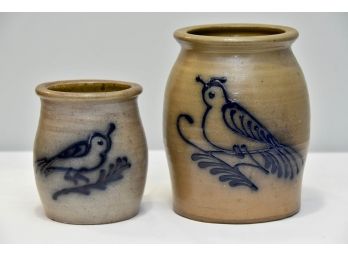 Glazed Pottery Birds