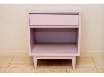 Vintage Pink Side Table 20 X 14 X 24