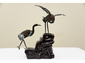 Heron Metal Art