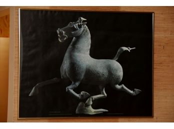 Horse Framed Poster 39 X 29