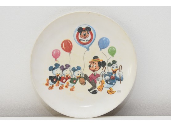 Vintage Mickey Mouse Plate