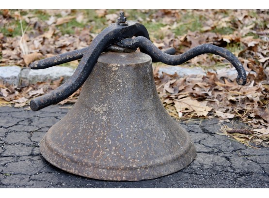 Antique Cast Iron Church Bell
