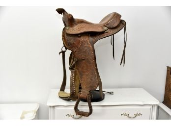 Antique Western Saddle