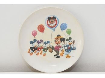 Vintage Mickey Mouse Plate