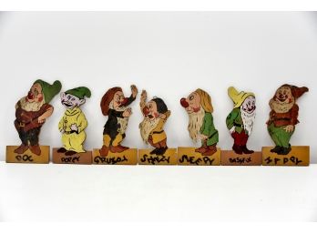 Antique Hand Painted '7 Dwarfs'
