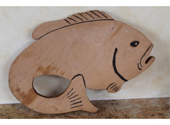 Carved Fish Cutting Board