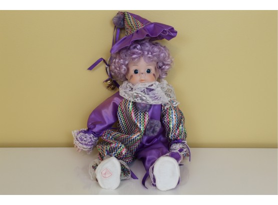 Brinn's 1990 Porcelain Clown Doll