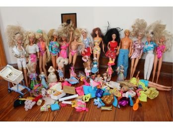 Barbie Dolls & Accessories Lot