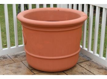 Oversized Outdoor Planter/Tub 1 Of 2 (Larger Than It Appears: 28' H, 36' W)