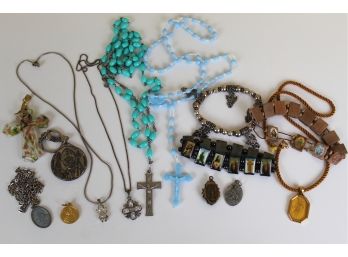 Religious Pendants, Necklaces & Bracelets