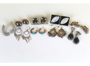 Vintage Costume Jewelry Earring Lot 2