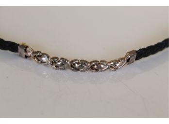 Sterling Rope Bracelet Made In Italy
