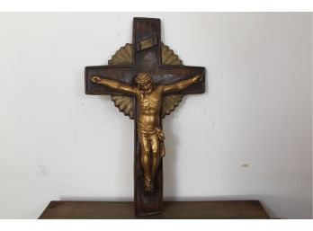 Large 20' Porcelain Crucifix